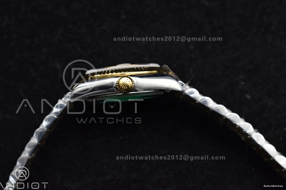 DateJust Steel 542 President Ladies Diamond 31 GSF Dial Bracelet Colorful 316L YG 278271 On MOP 0708